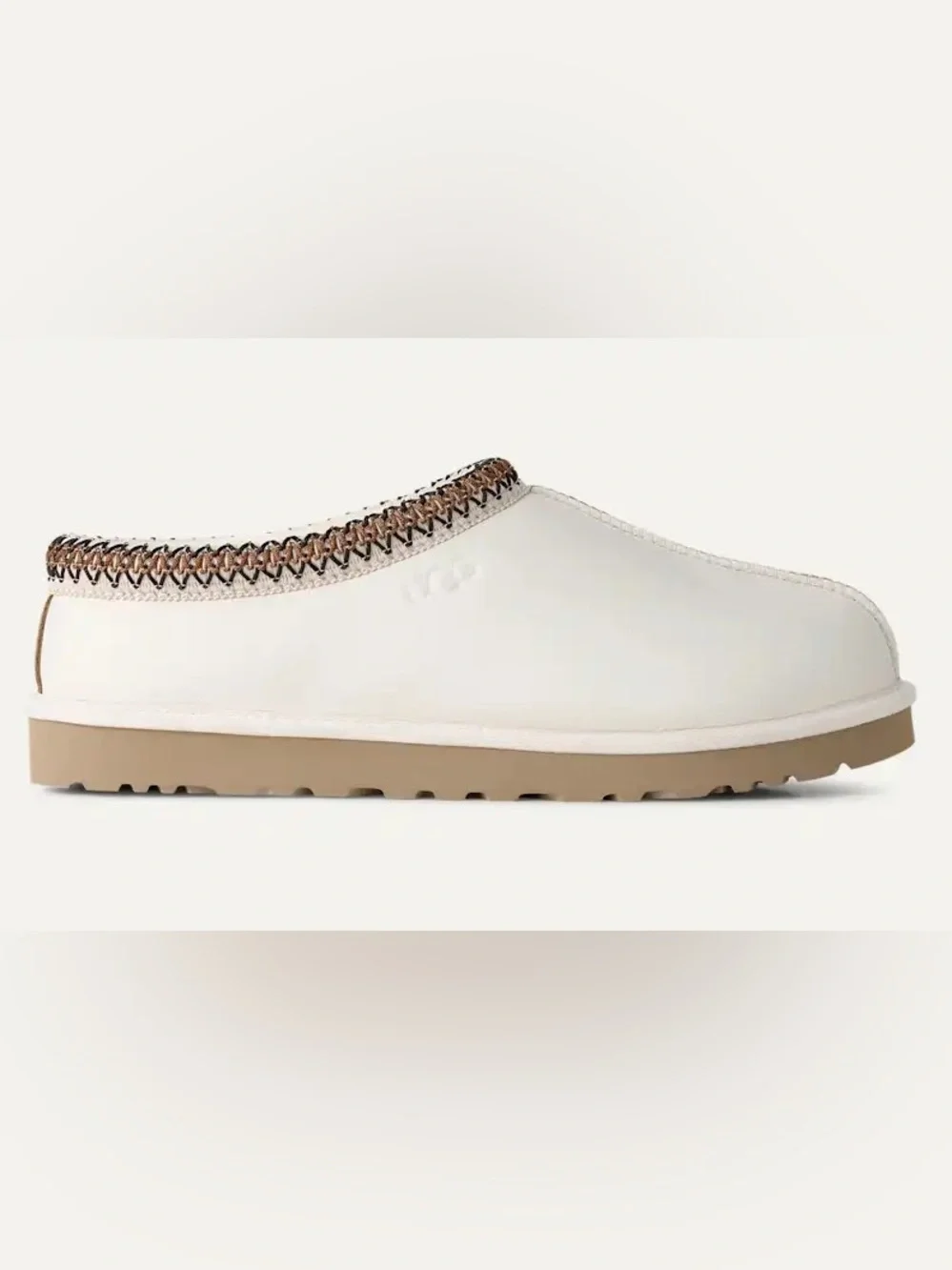 🦷 UGG TASMAN WHITE PEPPER LEATHER 🦷